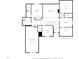Upstairs floor plan with layout of bedrooms, bathrooms, bonus room, and attic spaces at 8405 Hempton Cross Dr, Wake Forest, NC 27587
