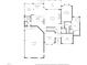 Detailed floor plan showcasing layout of the home's kitchen, bedrooms, living spaces, and garage at 8405 Hempton Cross Dr, Wake Forest, NC 27587
