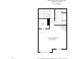 Third floor floorplan featuring main bedroom, bath, and walk-in closet at 8621 Neuse Club Ln # 106, Raleigh, NC 27616