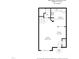 First floor floorplan featuring kitchen, dining, living, and porch areas at 8621 Neuse Club Ln # 106, Raleigh, NC 27616