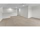 Bright bonus room with carpet, recessed lighting, and multiple entryways at 151 Bridge St, Hillsborough, NC 27278
