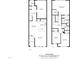 Detailed floorplan showcasing the layout of the two-story house with dimensions at 1728 Shady Oaks Dr, Wendell, NC 27591