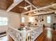 Bright bonus room features wooden floors, instruments, wooden ceiling, and natural light from the windows at 183 Birnamwood Dr, Chapel Hill, NC 27516