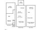 Detailed floor plan outlining the layout of the home's three floors, room dimensions, and key features at 229 Michigan Ave, Cary, NC 27519