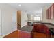 Well-maintained kitchen with cherry cabinets, granite countertops, and stainless steel sink at 229 Michigan Ave, Cary, NC 27519