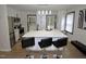 Stylish kitchen featuring a large island with bar seating and stainless steel appliances at 2409 Derby Dr, Raleigh, NC 27610