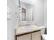 Cozy bathroom features a vanity with ample storage and a clean, functional design at 3306 Woodland Park Rd, Durham, NC 27703
