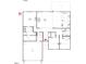 Detailed floor plan showcasing the layout of the home, including bedrooms, bathrooms, and living spaces at 37 Matthew Meadow Ln, Lillington, NC 27546