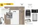 Elegant kitchen featuring stainless steel appliances, a stylish backsplash, and a sleek undermount sink at 37 Matthew Meadow Ln, Lillington, NC 27546