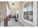 Charming front porch featuring classic columns and a welcoming entrance at 4807 Landover Charge Ln, Raleigh, NC 27616