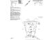 Detailed site plan showing lot dimensions, easements, and proposed house location at 515 Claftin St, Sanford, NC 27330