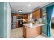 Well-equipped kitchen with updated appliances and a functional layout with an adjacent dining area at 76 Haywood St, Spring Lake, NC 28390