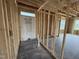 Bathroom space featuring a partially finished framework and open design, ready to be customized at 82 Laramie Ln, Selma, NC 27576