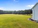 Exterior view of home featuring a sprawling backyard and surrounding greenery, highlighting the outdoor space at 8365 Aaron Creek Church Rd, Oxford, NC 27565