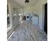 View of the laundry room equipped with a modern washer and dryer at 8365 Aaron Creek Church Rd, Oxford, NC 27565