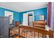 Open bedroom space with hardwood floors, natural light, and potential for customization at 940 Hill St, Rocky Mount, NC 27801