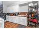 Kitchen featuring ample counter space, white cabinets, and storage options at 940 Hill St, Rocky Mount, NC 27801