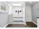 Stunning bathroom with glass shower and skylight, featuring a tiled bench and modern fixtures at 9509 Greenfield Dr, Raleigh, NC 27615
