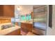 Spacious kitchen with stainless steel appliances and bright lighting at 1 Davie Ln, Chapel Hill, NC 27514