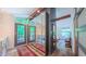 Mud room with Washer and Dryer, large mirrors, exterior access and natural light at 1 Davie Ln, Chapel Hill, NC 27514
