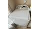 Image features a white Whirlpool Cabrio laundry washing machine at 1004 Bridlemine Dr, Fuquay Varina, NC 27526