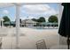Large, inviting community pool surrounded by lounge chairs and shaded seating areas at 116 Hamilton Hedge Pl, Cary, NC 27519