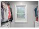 Walk-in closet with window offering natural light to the closet at 1205 Elysian Way, Rougemont, NC 27572