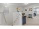 Upstairs hallway with a bedroom and sitting area visible at 13 Toplanders Ter, Gibsonville, NC 27249