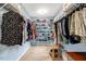 Spacious walk-in closet with ample storage and organization solutions at 150 Teal Dr, Youngsville, NC 27596