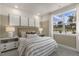 Inviting bedroom with soft lighting, stylish decor, and a comfortable bed in a serene setting at 158 Vaughan Farms Drive Dr, Angier, NC 27501