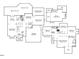 Detailed floor plan showcasing the layout of this home, including room dimensions and features at 215 Collinson Dr, Chapel Hill, NC 27514