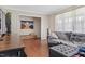 Open living space featuring hardwood floors and modern decor at 2423 Northern Bnd, Burlington, NC 27217