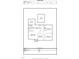 Detailed floor plan showcasing layout with kitchen, bedrooms, living area, deck, and shed dimensions at 2626 Crestline Ave, Raleigh, NC 27603