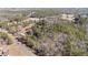 Wonderful aerial view showcasing lush greenery and serene landscapes of the expansive property at 2630 Ponderosa Rd, Cameron, NC 28326
