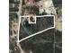 A map view shows acreage boundaries for a property along a road at 2630 Ponderosa Rd, Cameron, NC 28326