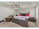 Spacious main bedroom offers a relaxing retreat with natural light and a comfortable chair at 274 E Boulder Road Rd, Henderson, NC 27537