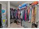 Spacious walk-in closet featuring ample hanging space for clothes and overhead storage at 274 E Boulder Road Rd, Henderson, NC 27537