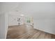 Large bonus room with hardwood floors, recessed lighting, and a window at 4 Pickard Pl, Durham, NC 27703