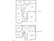 The floor plan shows the layout of each room on the first and second floors of the house at 522 N Scotswood Blvd, Hillsborough, NC 27278