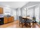 Inviting dining area with kitchen access and bright windows at 601 Southampton Dr, Knightdale, NC 27545