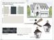 Exterior design options including paint swatches, brick, shingles, lighting and porch fan at 6505 Burnette Flower Way, Raleigh, NC 27612