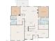 Layout of the home's first floor with clearly labeled rooms and dimensions at 6521 Sunset Manor Dr, Wake Forest, NC 27587