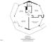 Floor plan showing the layout of kitchen, bedrooms, living room, and deck at 819 & 818 Hilltop Cir, Sanford, NC 27332