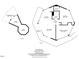 Detailed floor plan showcasing the layout of this home in Sanford, NC, including the kitchen, living room, and bedrooms at 819 & 818 Hilltop Cir, Sanford, NC 27332