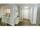 Inviting space with open view to living area, offering modern aesthetic at 923 Springfork Dr, Cary, NC 27513