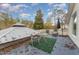 Outdoor deck featuring table, chairs and a gazebo, perfect for entertaining or relaxing at 103 Pony Express Cv, Louisburg, NC 27549