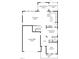 Detailed floor plan showcases layout with a Gathering room, kitchen, dining room, and garage at 116 Hayfield Dr, Lillington, NC 27546