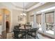 Cozy breakfast nook with outdoor access and lots of natural light at 125 Greenway Landing Lndg, Chapel Hill, NC 27516