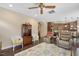 Spacious living room with hardwood floors, comfortable seating, and an open floor plan at 125 Greenway Landing Lndg, Chapel Hill, NC 27516