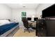 Bedroom with a desk, a dark dresser, a daybed, and carpet flooring at 1426 Cedar Branch Ct, Wake Forest, NC 27587